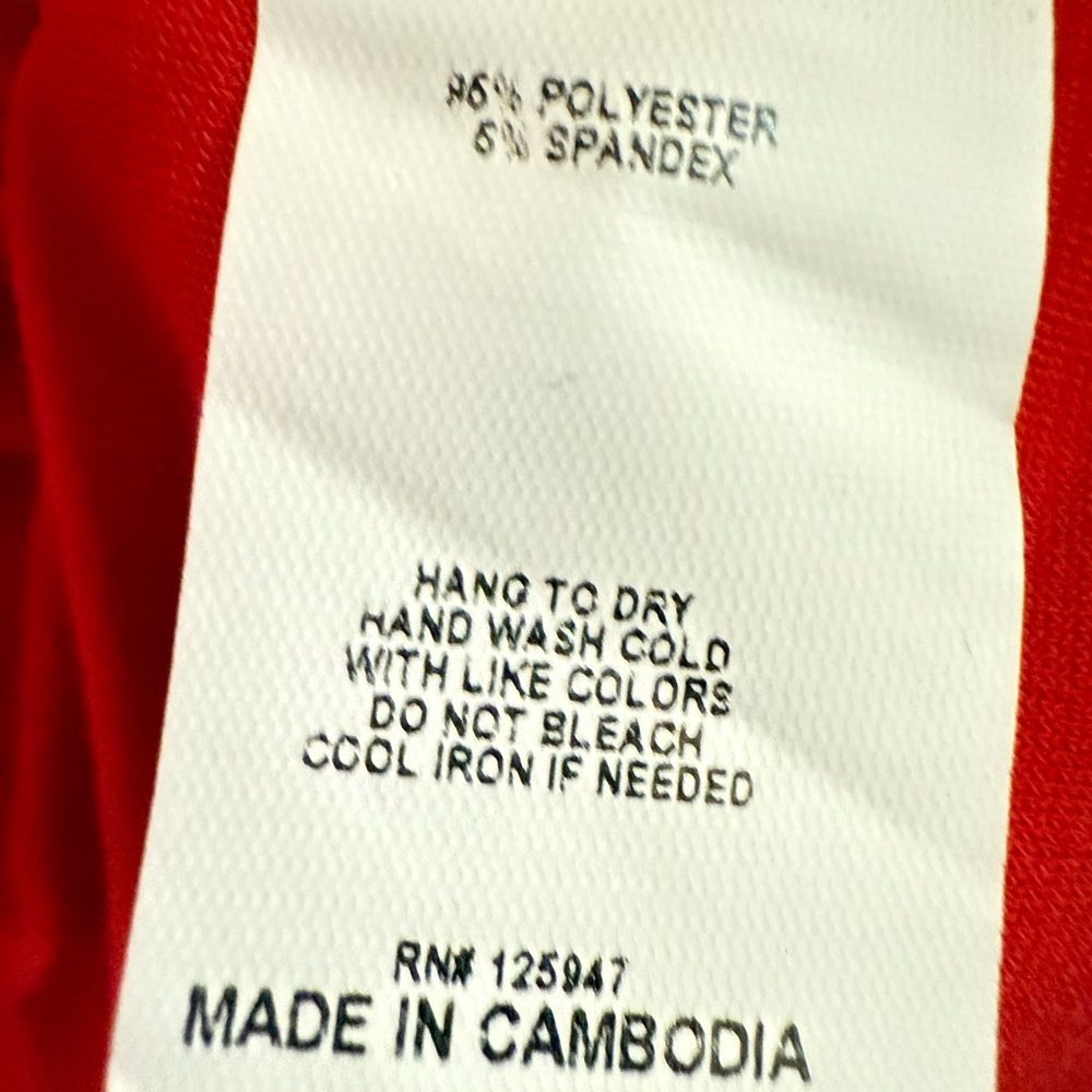 Ava & Grace Red Blouse with Chain Detail - Picture 2 of 2